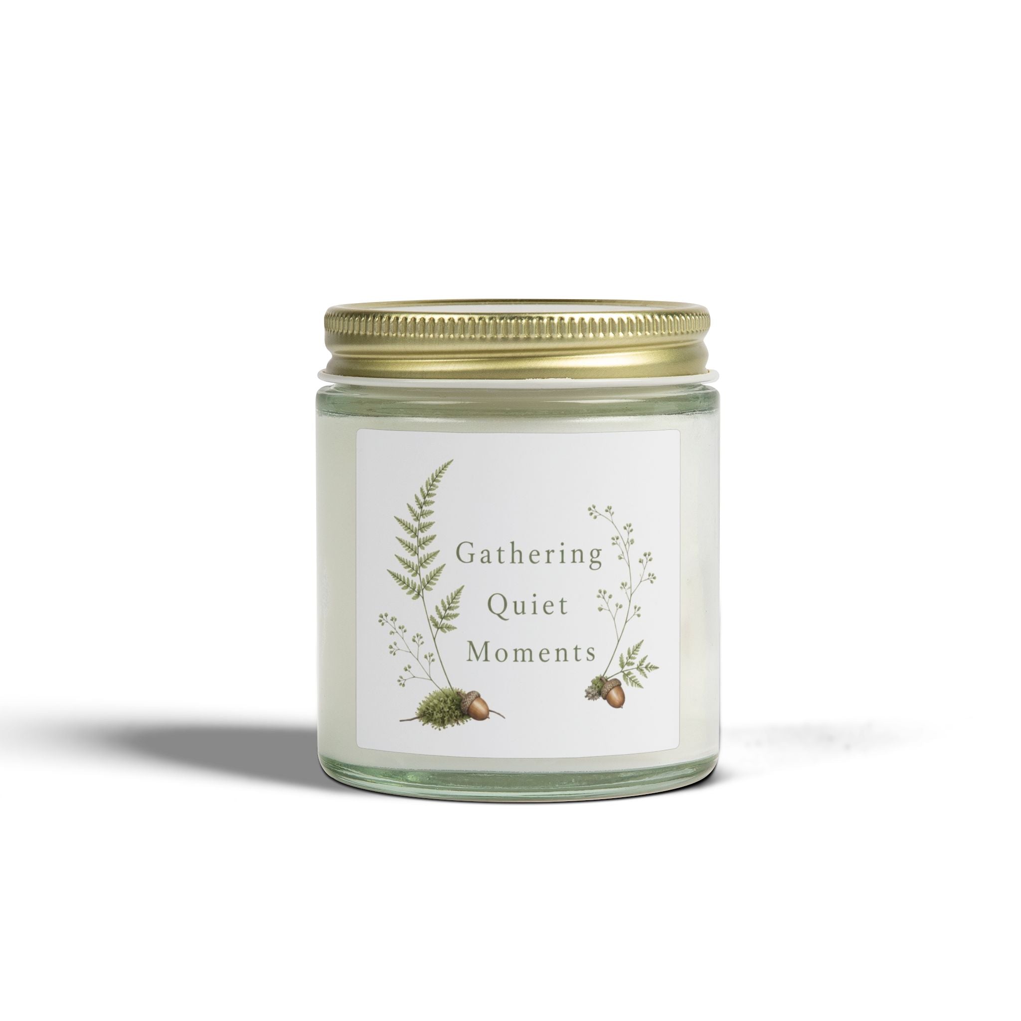 Gathering Quiet Moments Scented Candle - Coconut Apricot Wax (4oz, 9oz)