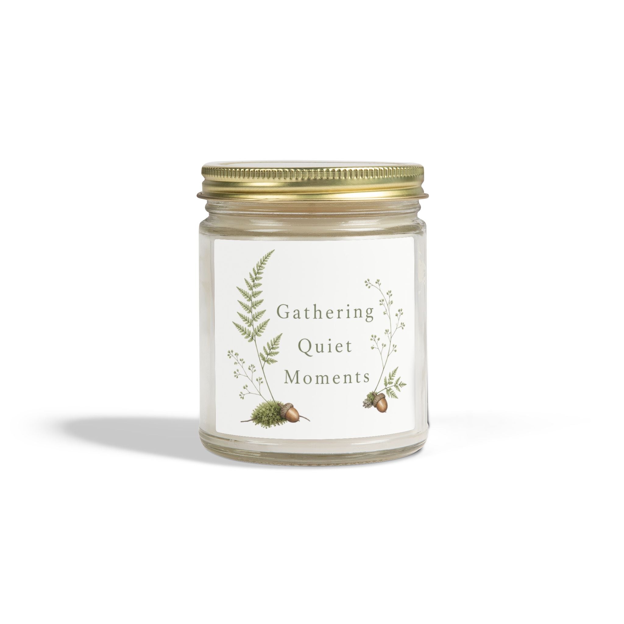 Gathering Quiet Moments Scented Candle - Coconut Apricot Wax (4oz, 9oz)