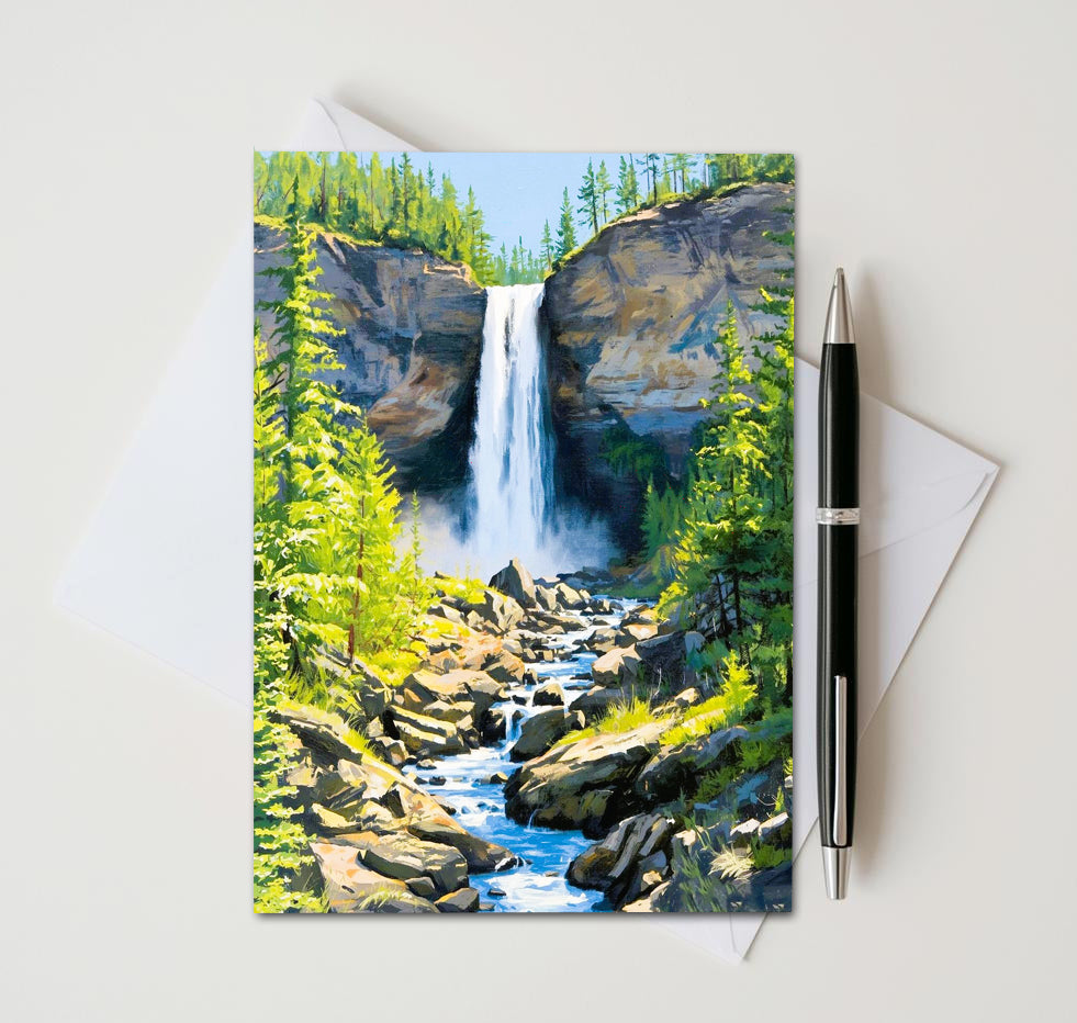 Waterfall Note Cards | Handmade Nature Stationery Set