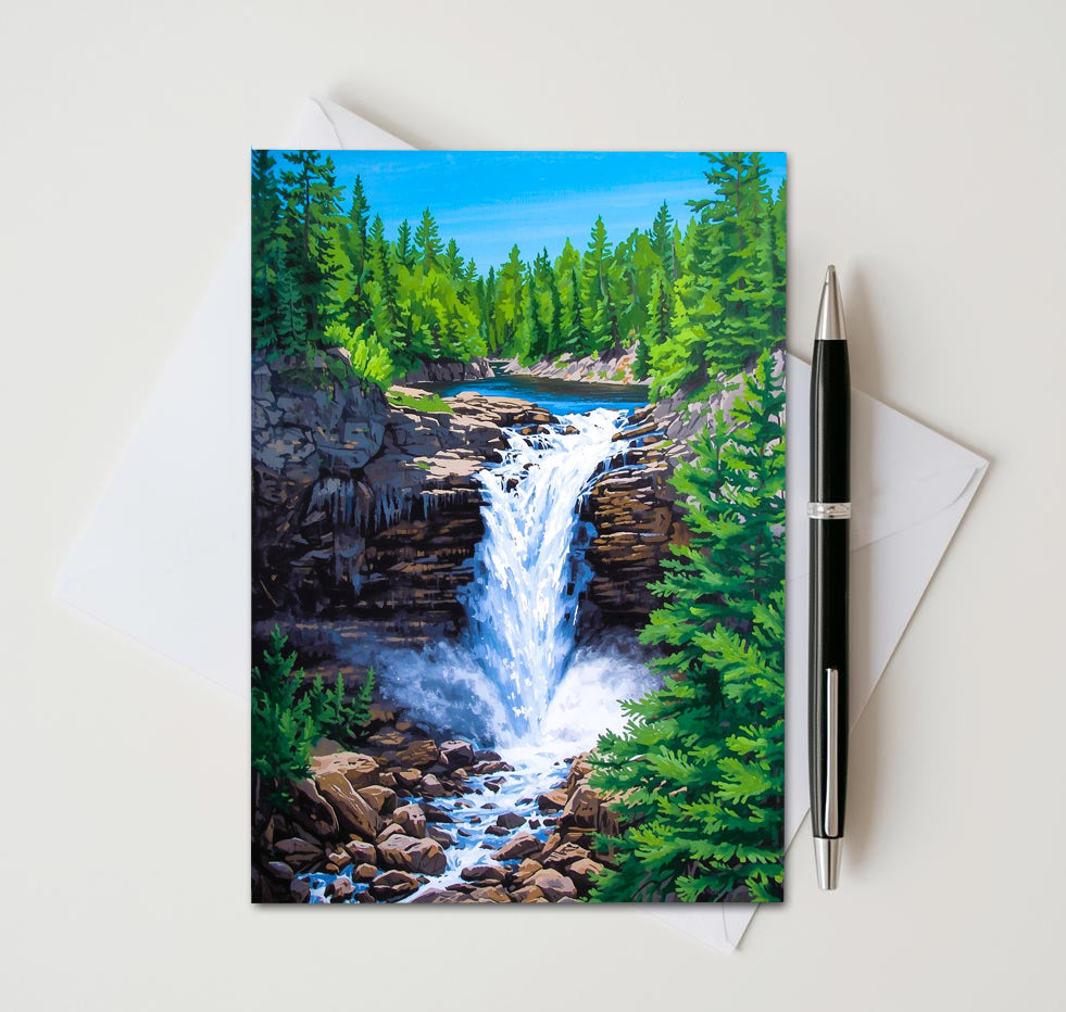Waterfall Note Cards | Handmade Nature Stationery Set