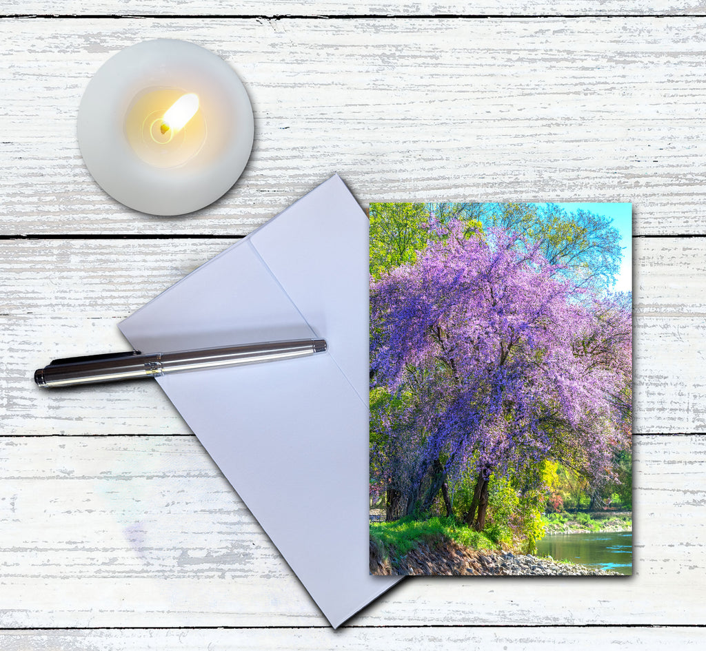 Flowering Tree Note Cards | Handmade Nature Stationery Set