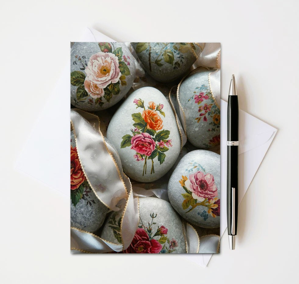 Painted Rock Note Cards | Handmade Nature Stationery Set