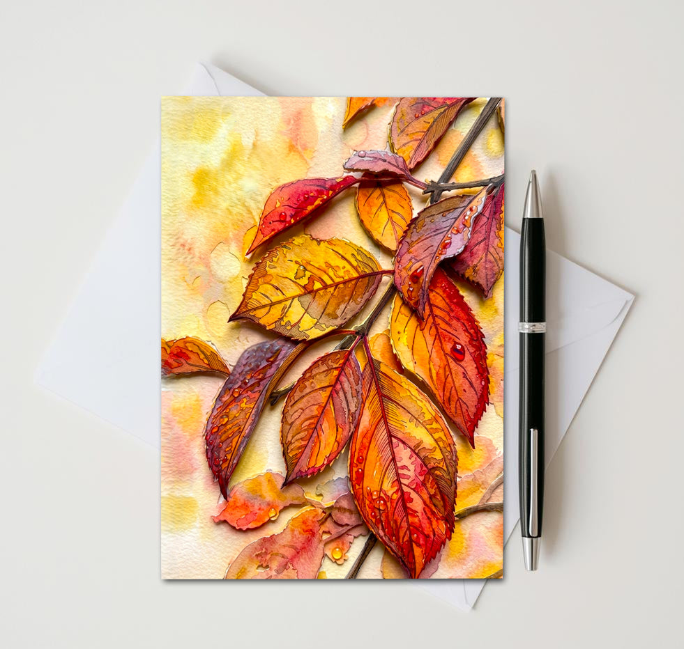 Michigan Note Cards, Set of 8 Handmade 5x7 Nature Variety Greeting Cards