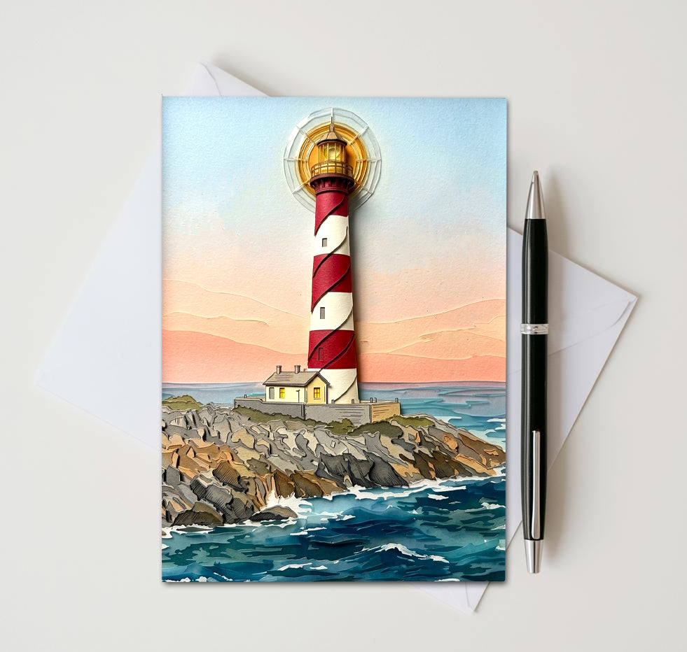 Michigan Note Cards, Set of 8 Handmade 5x7 Nature Variety Greeting Cards