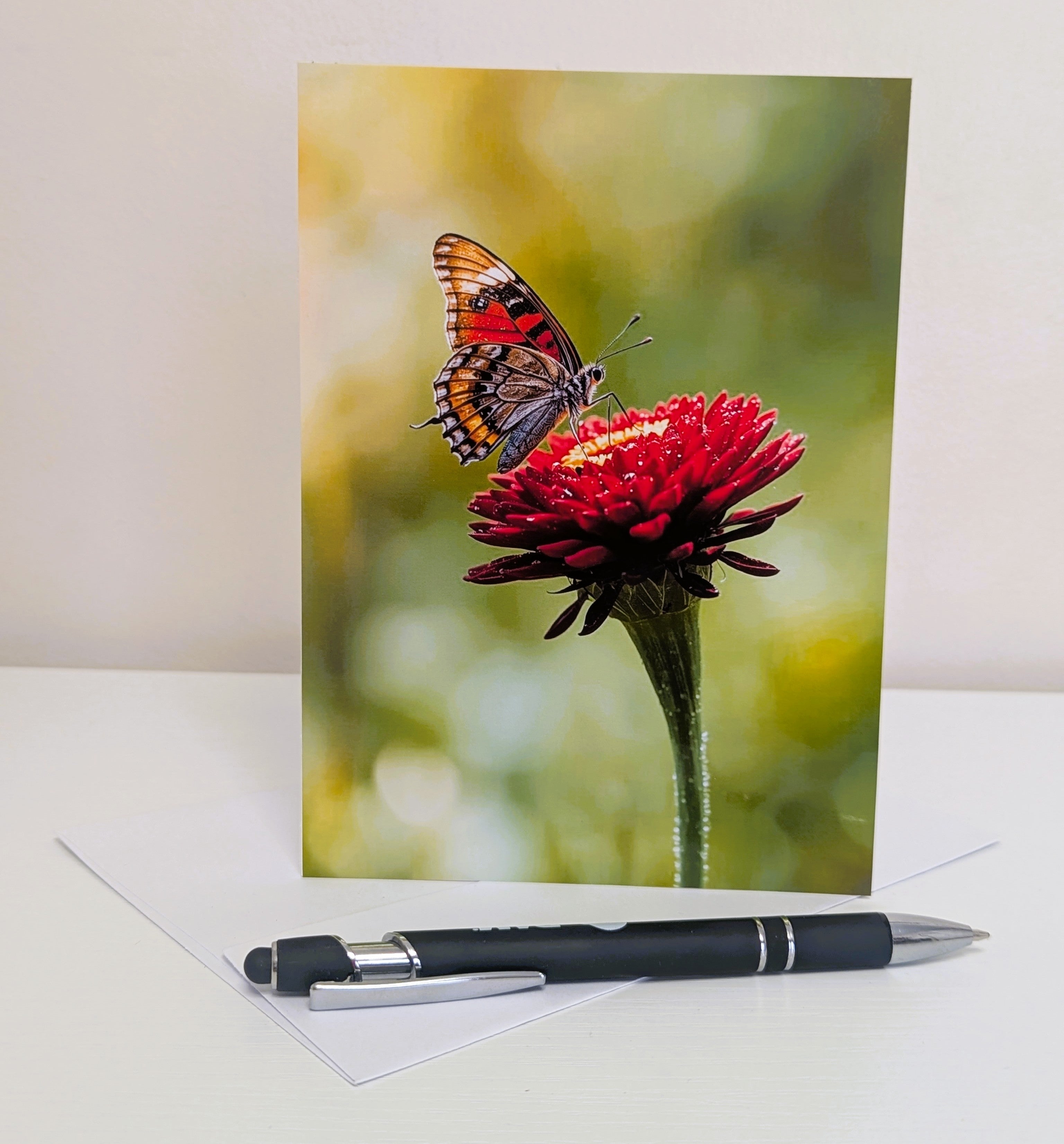 Butterfly Note Cards | Handmade Nature Stationery Set