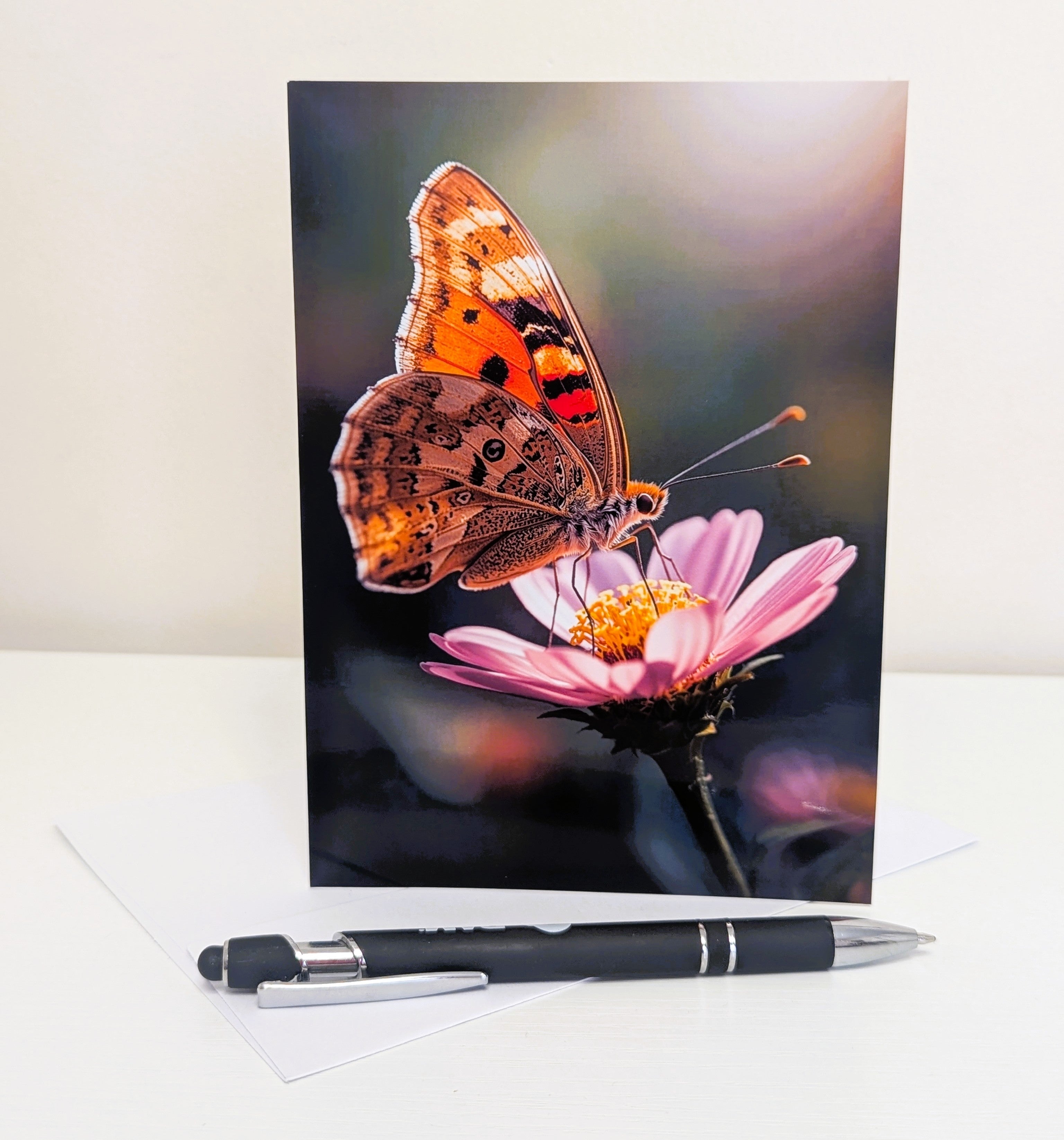 Butterfly Note Cards | Handmade Nature Stationery Set