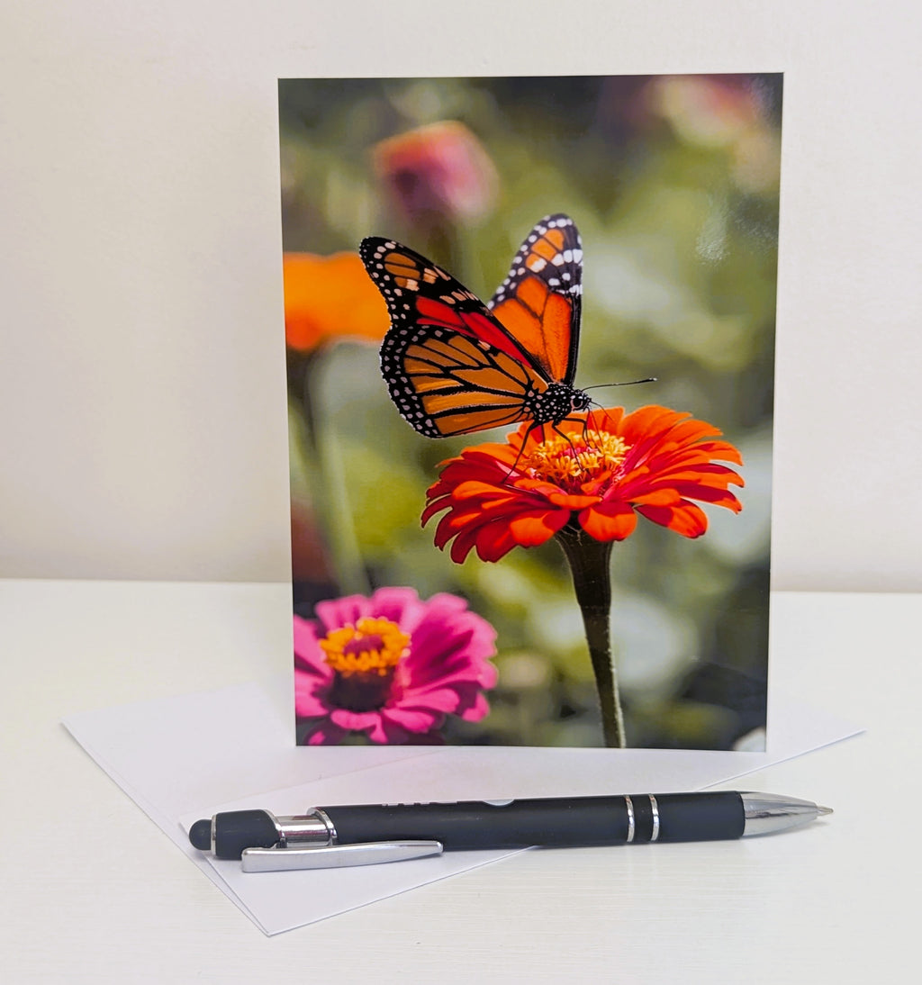 Butterfly Note Cards | Handmade Nature Stationery Set