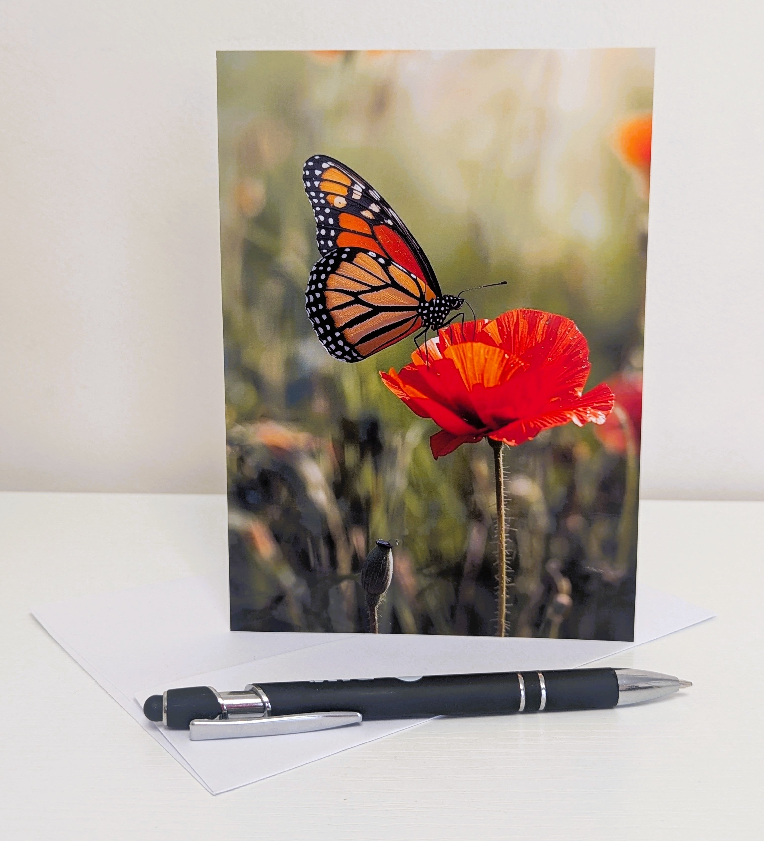 Butterfly Note Cards | Handmade Nature Stationery Set