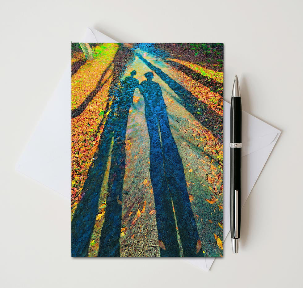 Shadow Note Cards | Handmade Nature Stationery Set