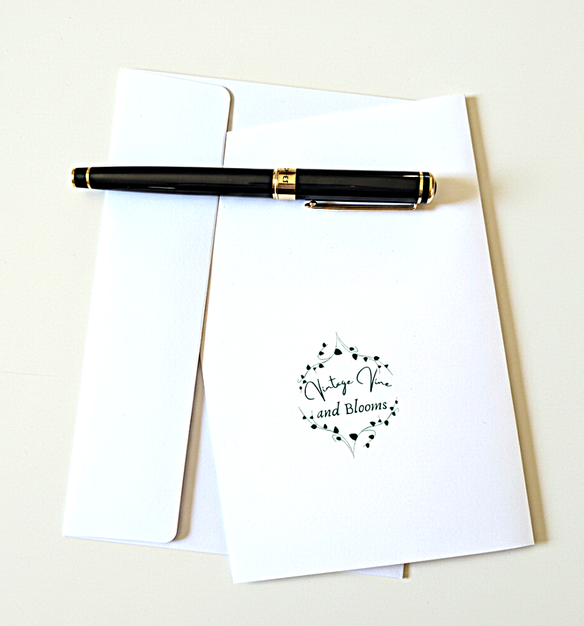Bee & Honeycomb Note Card, Handmade 5x7 Apiary Greeting Card