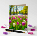 A Tapestry Of Spring Note Card | Handmade Nature Stationery