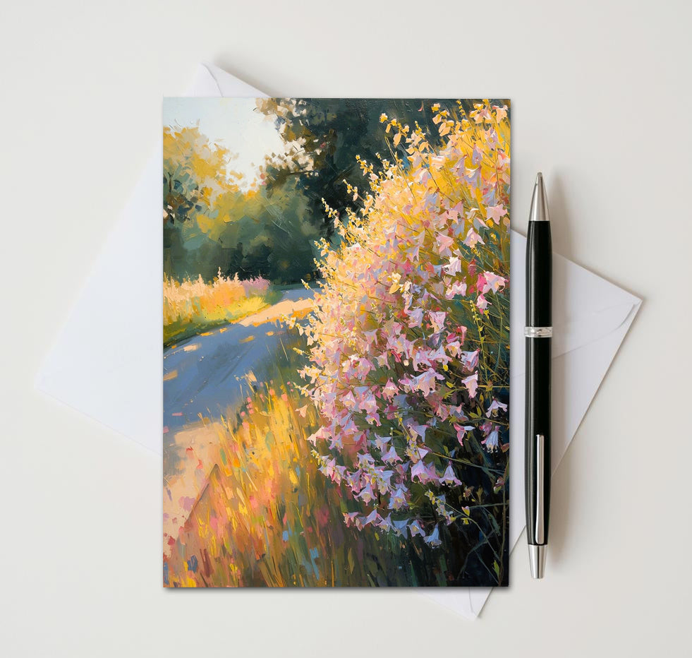 Wildflower Path Note Cards | Handmade Nature Stationery Set