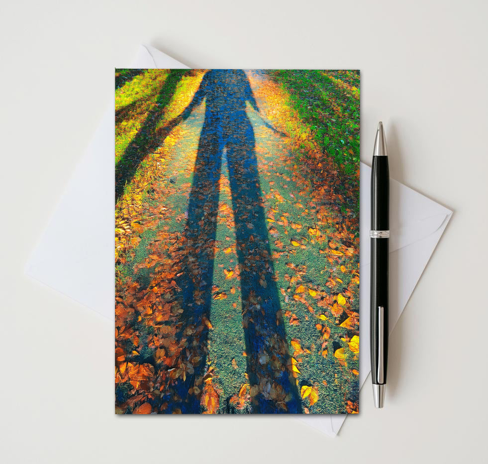 Shadow Note Cards | Handmade Nature Stationery Set
