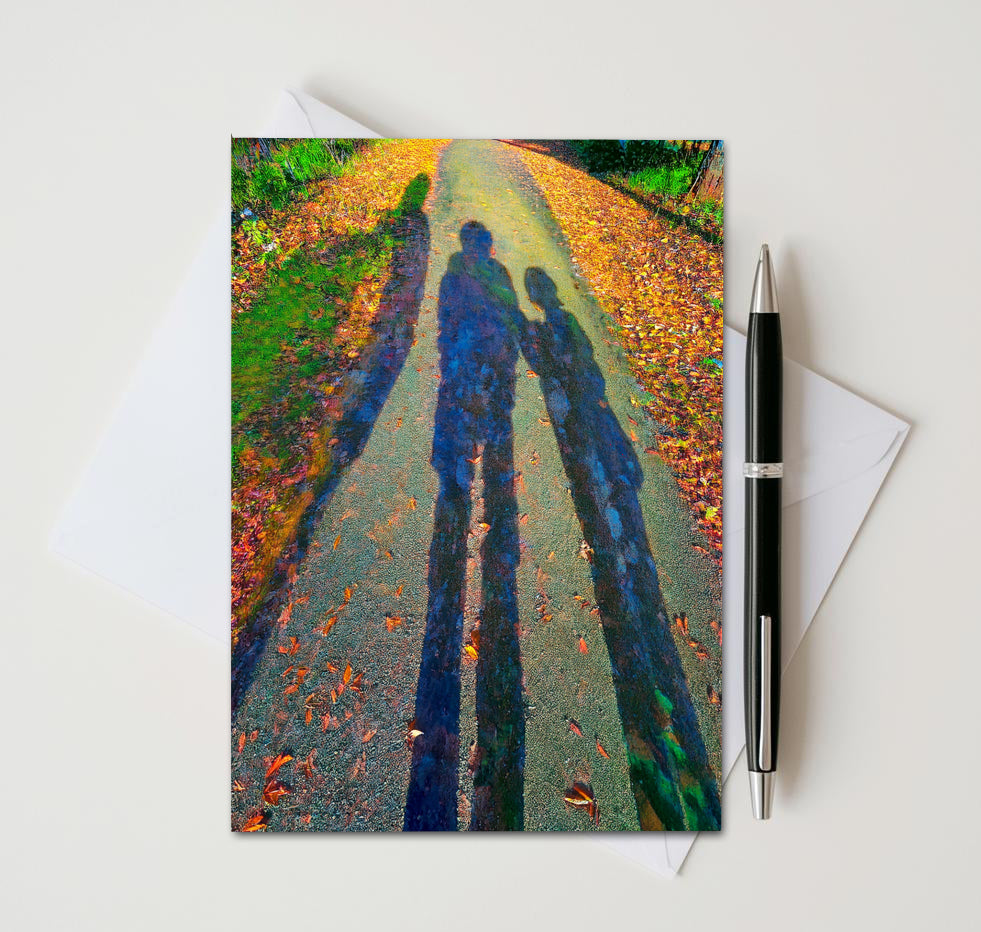 Shadow Note Cards | Handmade Nature Stationery Set