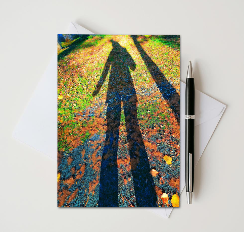 Shadow Note Cards | Handmade Nature Stationery Set