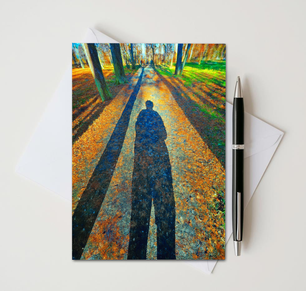 Shadow Note Cards | Handmade Nature Stationery Set