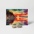 Vivid Sunset Note Card | Handmade Nature Stationery